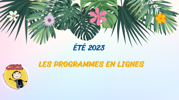 Programme de l’été – Août 2023